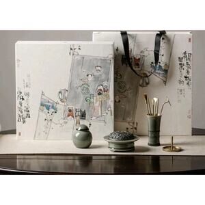 Powder Incense Burner Set - Making Incense Seal with 12pcs Toolskit, Incense